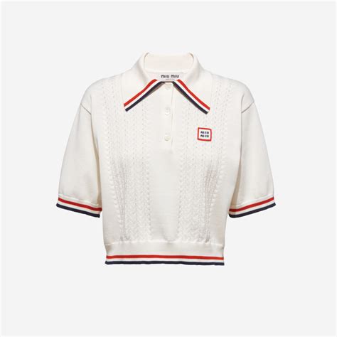 miu miu tennis shirt|Pioneer Store .